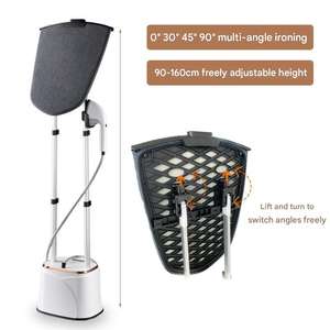 Nueva llegada 1950W hogar seco y plancha de vapor <span class=keywords><strong>vertical</strong></span> ancho <span class=keywords><strong>planchado</strong></span> vaporizador de ropa para seco y <span class=keywords><strong>planchado</strong></span> a vapor - Product Image 2