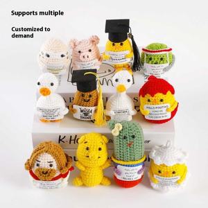 ของตกแต่งกระถางต้นไม้ถักโครเชต์แบบปรับแต่งได้และขายส่ง จัดส่งโดยตรงจากโรงงาน เหมาะสำหรับงานอีเว้นท์ในมหาวิทยาลัยและของขวัญ - Product Image 4