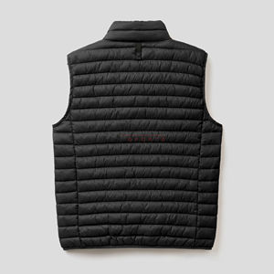 2025 Custom Logo Sleeveless Winter <b>Heated</b> <b>Vest</b> Popular Wool Nylon Puffer <b>Vest</b> Hood Embroidery OEM Service Cotton Outdoor Sport - Product Image 2