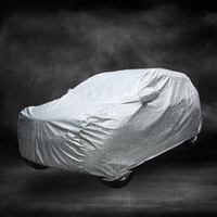 Housse de voiture tout temps de qualité supérieure, couleur argent scintillant, imperméable, fabricant de housses de carrosserie pour le meilleur prix
