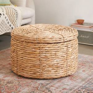 Accessoires de décoration intérieure, table de chevet en jacinthe d'eau naturelle, meilleur prix, tables d'appoint tissées - Product Image 3