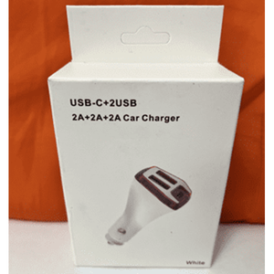 Cargador de Coche Dual USB C y 2 USB con Soporte para Teléfono, Carga Rápida QC3.0 12-24V, Conexión Auxiliar y para Tarjeta SD, para Suministro de Energía de Teléfono en Barcos - Product Image 1