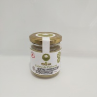 Pistaches Toquees, Crema de Pistacho Artesanal Francesa con Chocolate con Leche Semidulce, Sal Gurande, Alta Calidad, 190g 6.7oz, Natural