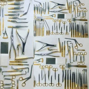 Juego quirúrgico profesional de acero inoxidable de 65 piezas para rinoplastia Cirugía cosmética Manual Power CE Certificado Calidad alemana - Product Image 2