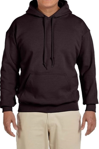 Sweat-shirts à capuche 100% coton, polaire thermique d'hiver, cordon de serrage, impression personnalisée, broderie de logo, uni teint pour homme - Product Image 3