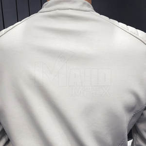 Chaqueta de invierno para hombre, chaqueta de cuero genuino para hombre, transpirable, ajustada, chaqueta de cuero a la moda para hombre, chaqueta de invierno para hombre - Product Image 2