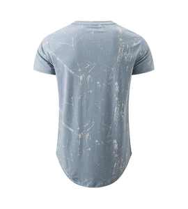 เสื้อยืดผ้าฝ้าย100% ดีไซน์ฮิปฮอปสำหรับผู้ชายใหม่ล่าสุด2025โลโก้แบบฮิปฮอป - Product Image 4