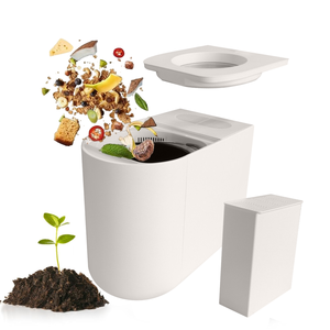 Compostador Inteligente de Residuos Alimenticios de 4.5L para el Hogar, Sistema de Procesamiento con IA, Almacenamiento sin Olores, Ventana Visible, Bajo Ruido, Control por Aplicación, para Cocina - Product Image 1