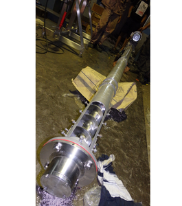 Transportador de tornillo Sistema de transporte de tornillo sin eje personalizado de fábrica OEM Directo del transportador de tornillo del fabricante indio - Product Image 1