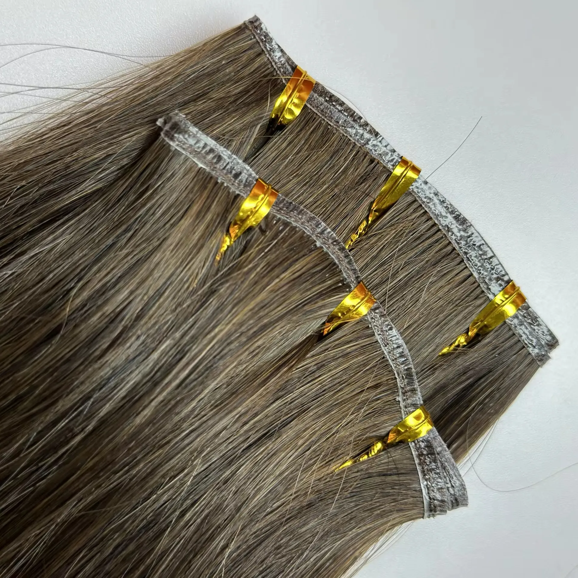 Genius Weft Extensiones de cabello Remy Cabello humano a granel Trama invisible Todos los colores Cabello vietnamita crudo (+ 84383533956)