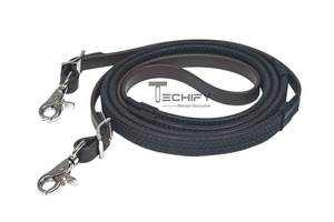 Extra cómodo cuero marrón Look Horse Endurance Halter Material de PVC duradero para montar en senderos y carreras largas - Product Image 5