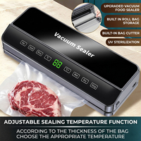 rangement de rouleaux 65kPa 120W 30cm 4L/min 8 modes coupe-sac machine sous vide soudeuse emballage alimentaire