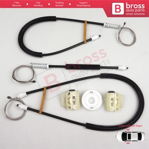 Kit de réparation de lève-vitre électrique BWR428 pour porte avant droite ou gauche pour New Beetle C1 1C1 1997-2011 3 portes Hatchback 1C0837655 1C0 - Product Image 2