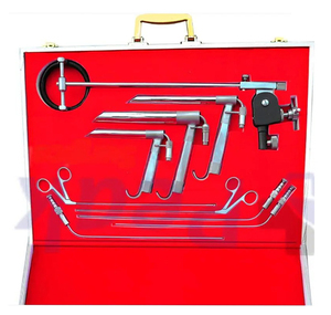 High Quality Micro Laryngeal Surgery Set Manual Power Source Stainless Steel Knife Retractor Forceps Plastic Components - Product Image 1