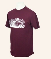 Maßgeschneidertes Gitarren-Digital-Öko-Freundliches Schnelltrocknendes Flexibles Komfortables Bestpassendes Polyester-Spandex Herren-T-Shirt mit Individuellem Design-Logo