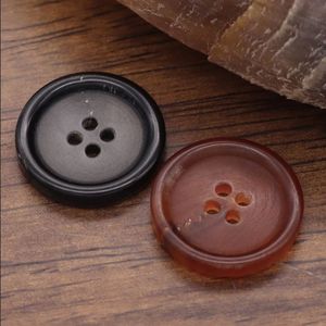 Boutons de klaxon à dos plat à 4 trous personnalisés Acheteur Bouton de klaxon véritable de buffle naturel d'Inde - Product Image 5
