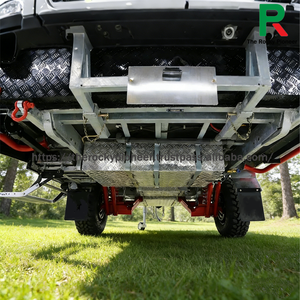 ODM en Chine : Remorque tout-terrain pour le transport de jouets, conçue pour l'aventure et le transport d'équipements, avec un espace garage dédié et une protection. - Product Image 6