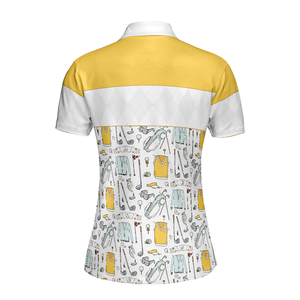 Nouveaux designs de haute qualité pour femmes, logo d'impression complète, sublimation personnalisée, polo de golf écologique pour femmes - Product Image 2