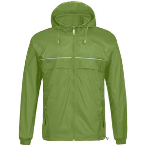 Chaqueta de lluvia de alta calidad para hombre, chaqueta impermeable cortavientos, chaqueta de lluvia transpirable para hombre, hecha a medida, OEM 2025 - Product Image 1