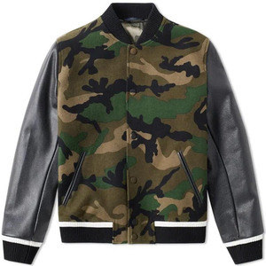 Vente en gros de veste universitaire de haute qualité manches en cuir logo personnalisé imprimé baseball Letterman vestes à vendre - Product Image 3