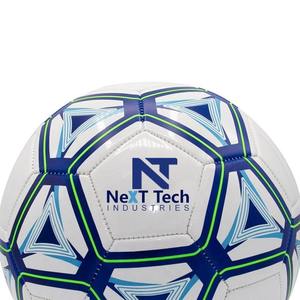 Balón de entrenamiento de fútbol de Next Tech Industries, material de PU para fines de entrenamiento con diseño personalizado y logotipo personalizado - Product Image 5