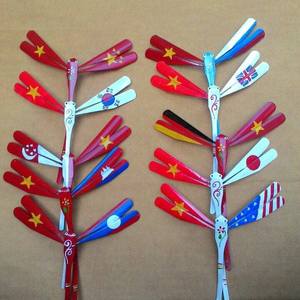 2023งานฝีมือรักษาสมดุลของแมลงปอไม้ไผ่สินค้าหัตถกรรมเวียดนาม - Product Image 5