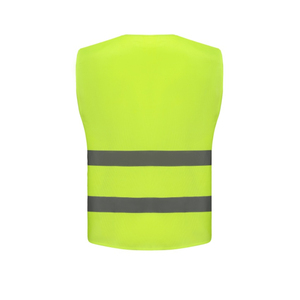 Vêtements en gros Logo personnalisé Offre Spéciale ANSI classe 1 étanche LED Flash Gilet de sécurité rayures multi-poches Vêtements de travail - Product Image 6