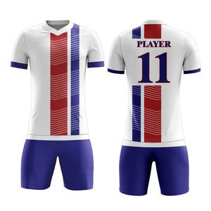 Uniforme de fútbol de color personalizado de alta calidad para adultos conjuntos de ropa deportiva fabricados en fábrica - Product Image 6