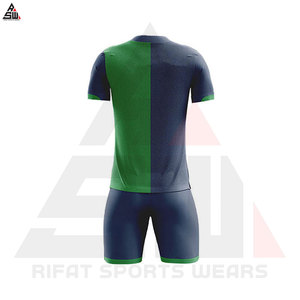 Alta calidad al por mayor uniformes de fútbol nueva temporada modelo sublimación completa transpirable secado rápido cuello redondo Jersey adultos - Product Image 4