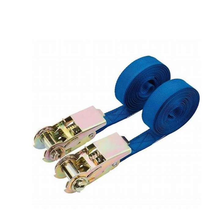 Transport HighStrength Blue 38mm Ratchet Strap Tie Down Polyester Belt