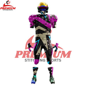 Uniforme de Fútbol Americano Sublimado de Primera Calidad con Logotipo y Diseño Personalizados - Product Image 1