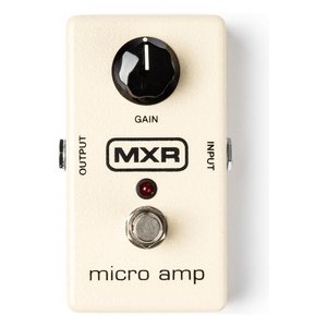 Multi-effets pour guitare MXR Micro Amp Beige M133 - Product Image 1