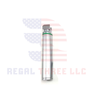 Ensemble professionnel de laryngoscope ORL à fibre optique Macintosh &-Miller avec 5 lames, taille. 0,1,2, 3 et 4 intubation nez gorge oreille - Product Image 2