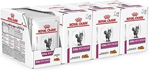 ROYAL CANIN Renal Veterinary Health Nutrition Comida para gatos Pollo húmedo 48x85g bolsas - Product Image 2