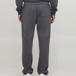 ชุดวอร์มผู้ชายแบบใหม่ ประดับเพชรเทียม สไตล์ลำลอง ชุดวอร์มผู้ชายประดับเพชรเทียม สำหรับฤดูใบไม้ร่วงและฤดูหนาว ชุดวอร์มผู้ชายประดับเพชรเทียม ขายส่ง - Product Image 6