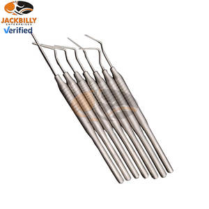 Ensemble d'instruments de remplissage composites dentaires Premium 5 pièces outils en acier inoxydable avec poignées ergonomiques norme de sécurité manuelle-MOL - Product Image 4