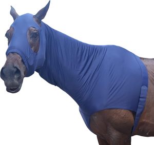Protector de Crines de Caballo de Nailon de Alta Calidad, Capucha Elástica de Ajuste Suave, Abrigo para Brillo y Cuidado de Crines - Product Image 1