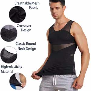 Durable Tank Tops for Men Gym Workout Fitness Sleeveless <b>Muscle</b> Shirt Activewear Quick Dry Sports Running Training <b>Vest</b> - Product Image 3