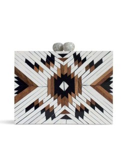 Pochette en résine et bois pour femmes sac à main de fête de mariage en gros fabriqué en Inde - Product Image 4