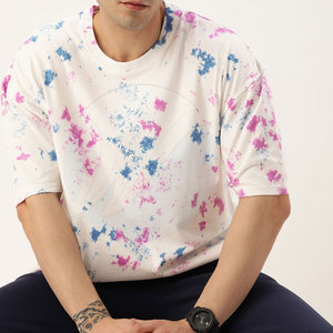 2025 ligero 100% algodón camiseta de hombre logotipo personalizado precio al por mayor - Product Image 3