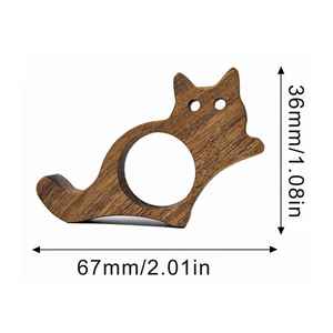 Support de page en bois poli durable de qualité supérieure, anneau de maintien portable pour livre, accessoire pour la lecture sans fatigue des mains - Product Image 5