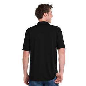 <b>Mens</b> Silk Touch Performance Moisture Wicking Short Sleeve <b>Polo</b> <b>Shirt</b> <b>Grey</b> - Product Image 4