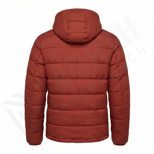 Custom <b>Men's</b> Parka Premium Quality Fleece Cotton Boys New Edition Hooded Collar Puffer Jacket Create Your Own Thermal Outerwear - Product Image 2