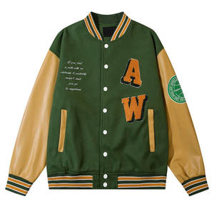 Chaqueta Lettermen de alta calidad hecha a medida para niños Diseño de béisbol Versity para hombres - Product Image 4