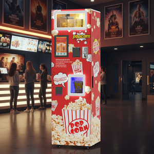 Máquina Expendedora de <span class=keywords><strong>Palomitas</strong></span> Automática, Máquina Expendedora de <span class=keywords><strong>Palomitas</strong></span> con Múltiples Sabores - Product Image 2
