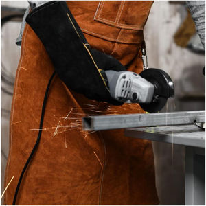 Meilleure vente tablier professionnel unisexe en cuir de vachette robuste réutilisable confortable multi-usages Design Life Care - Product Image 4