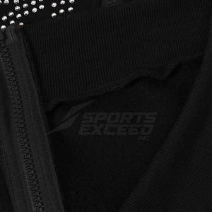 Sweat à capuche personnalisé en couleur unie avec strass, en tissu polaire, durable, décontracté, respirant et écologique pour hommes - Product Image 5