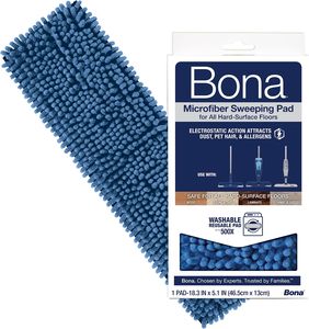 Tampon de balayage en microfibre Bona pour sols multi-surfaces - À utiliser avec les serpillères Bona - Product Image 4