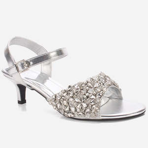 Sandales de mariage HARVA pour femmes, ornées de cristaux - Product Image 1