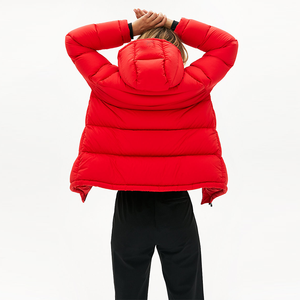 Chaquetas Acolchadas con Logotipo Personalizado al por Mayor, Ropa de Invierno Nueva, Chaquetas Acolchadas de Manga Larga para Mujer - Product Image 4